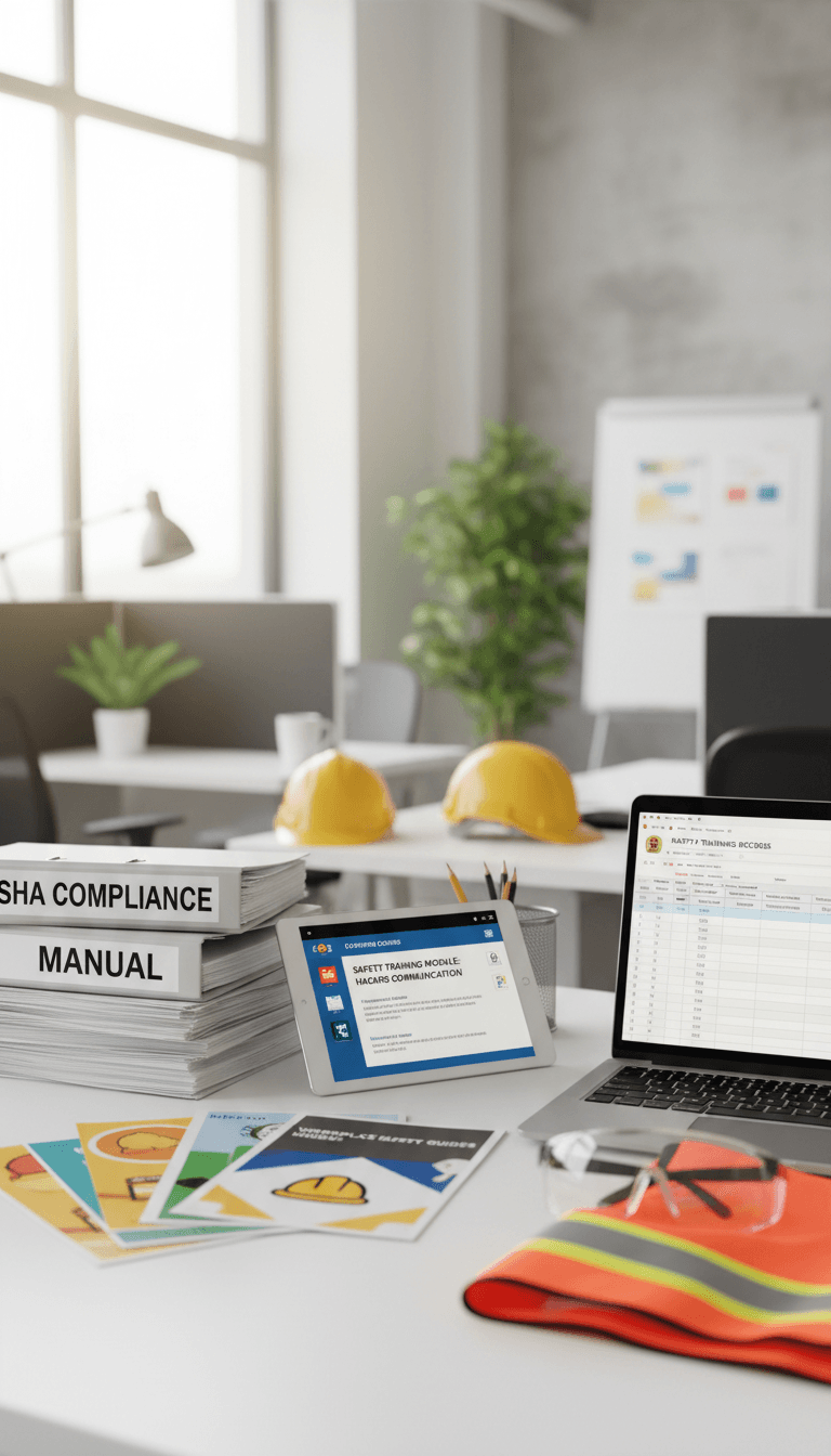 OSHA compliance materials and safety documentation