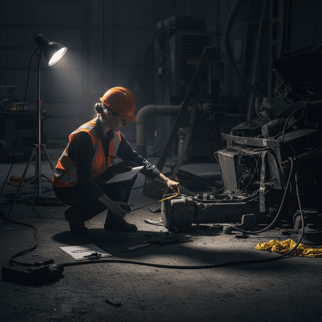 Workplace accident investigation process