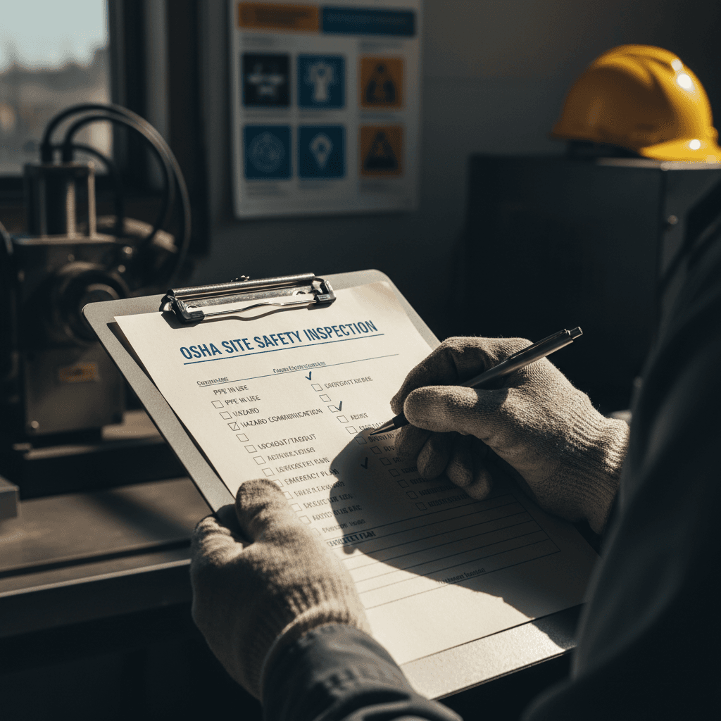 OSHA compliance checklist review