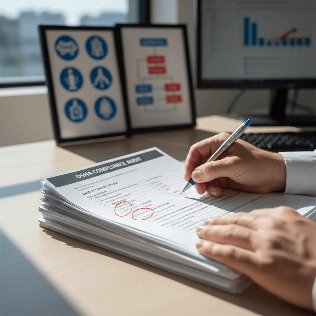 OSHA compliance documentation review