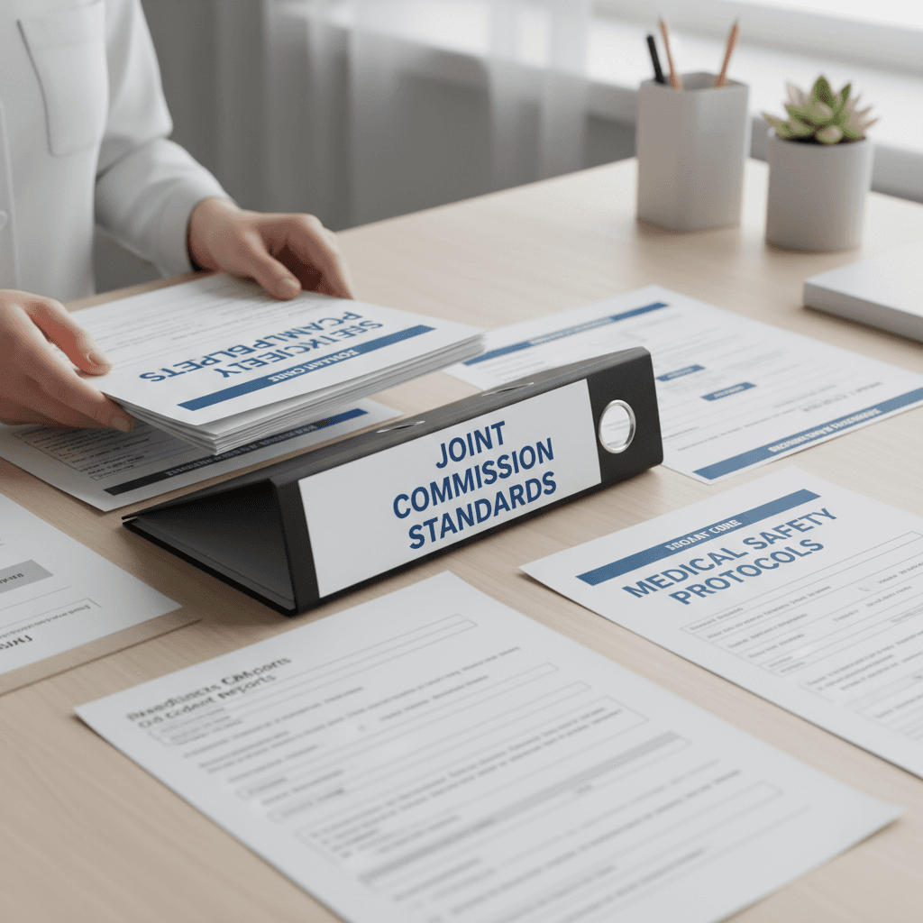 Joint Commission healthcare safety standards documentation